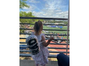 Broc Salazar's little sister watches 2023 graduation